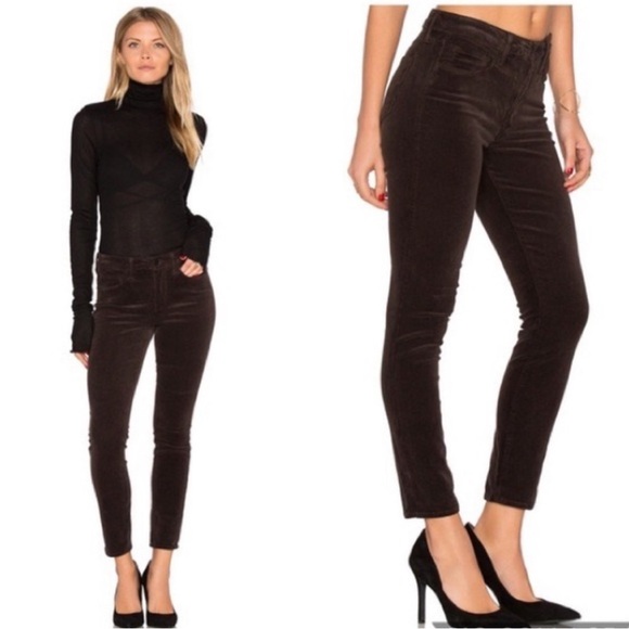 L'AGENCE Pants - L'AGENCE Brown Skinny Pants
